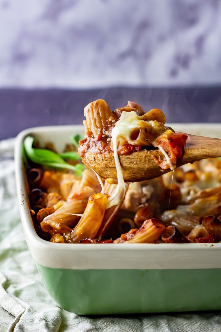 Healthy Halloumi Bake with Aubergine
