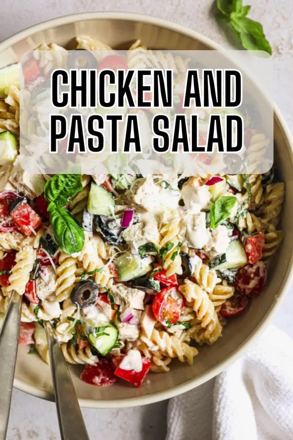 Chicken and Pasta Salad