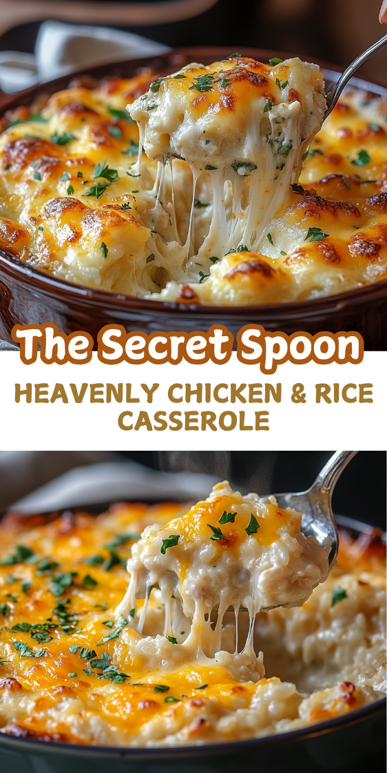 Heavenly Chicken and Rice Casserole Recipe – Easy & Creamy Comfort Food