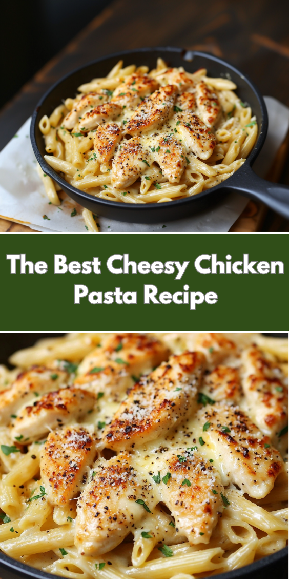 The Best Cheesy Chicken Pasta Recipe