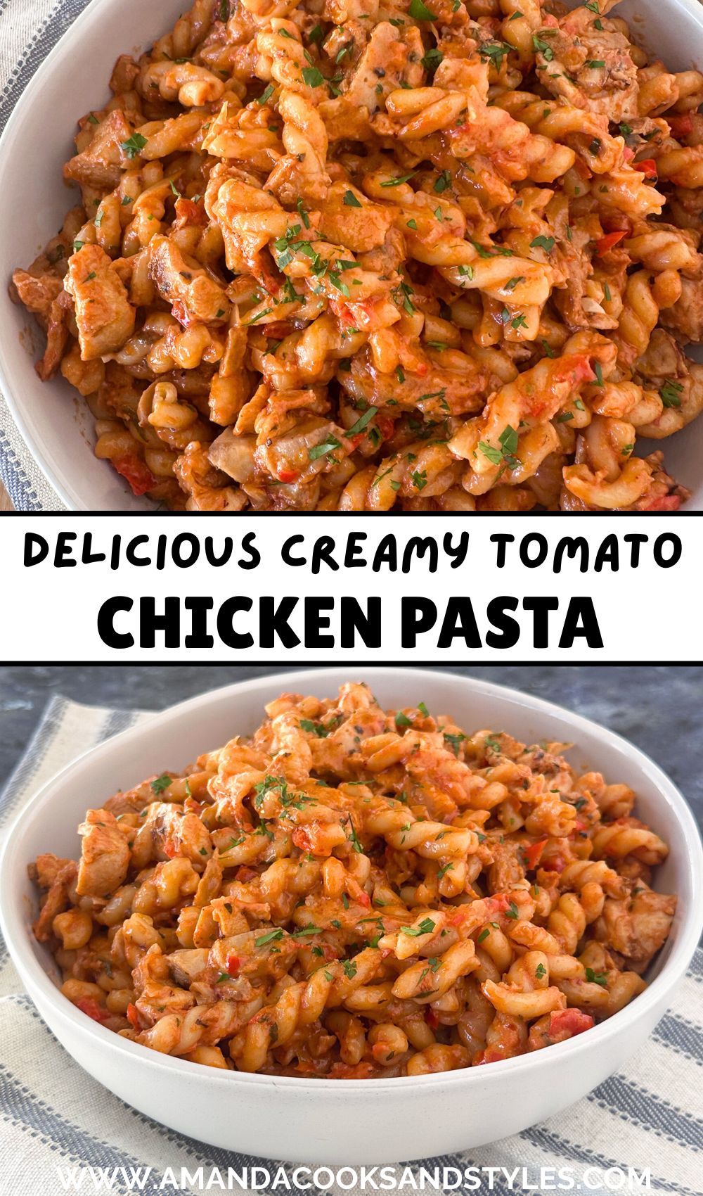 Creamy Tomato Chicken Pasta