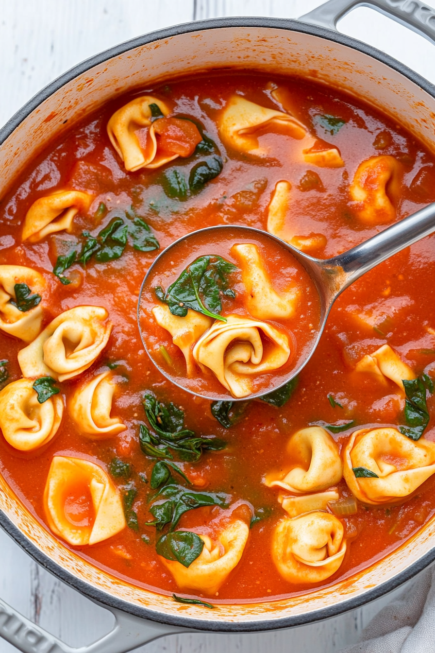 Best Tomato Tortellini Soup