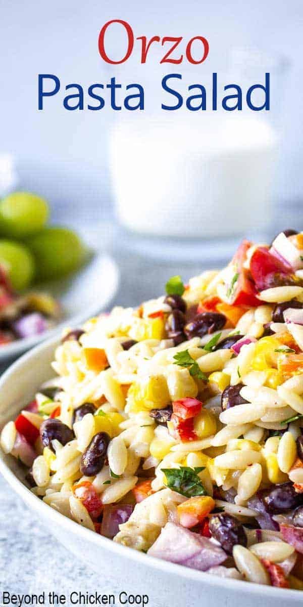 Orzo Pasta Salad