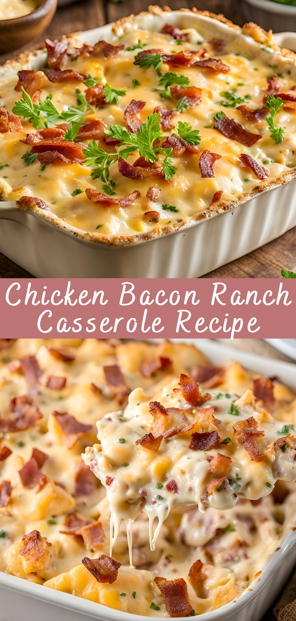 Chicken Bacon Ranch Casserole Recipe