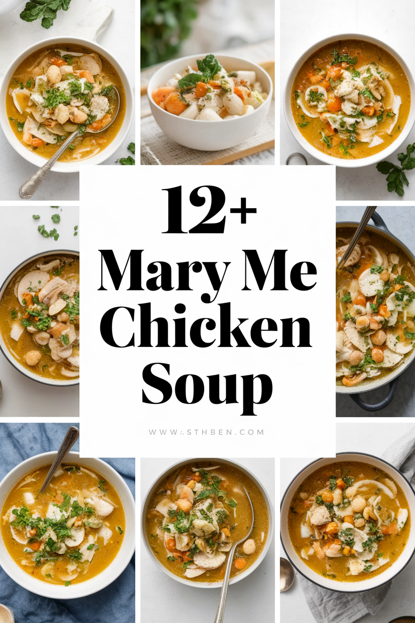 12+ Easy Mary Me Chicken Soup Recipes That Will Warm Your Heart and Soul