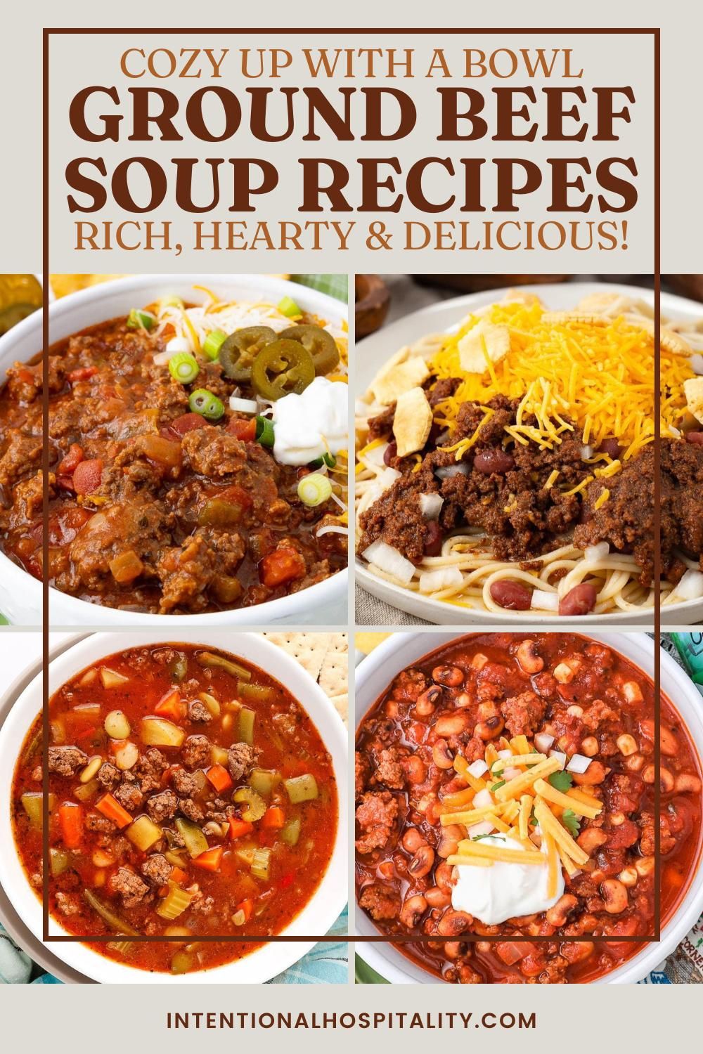 Decoding the Magic of Ground Beef Soups: A Pinterest Journey