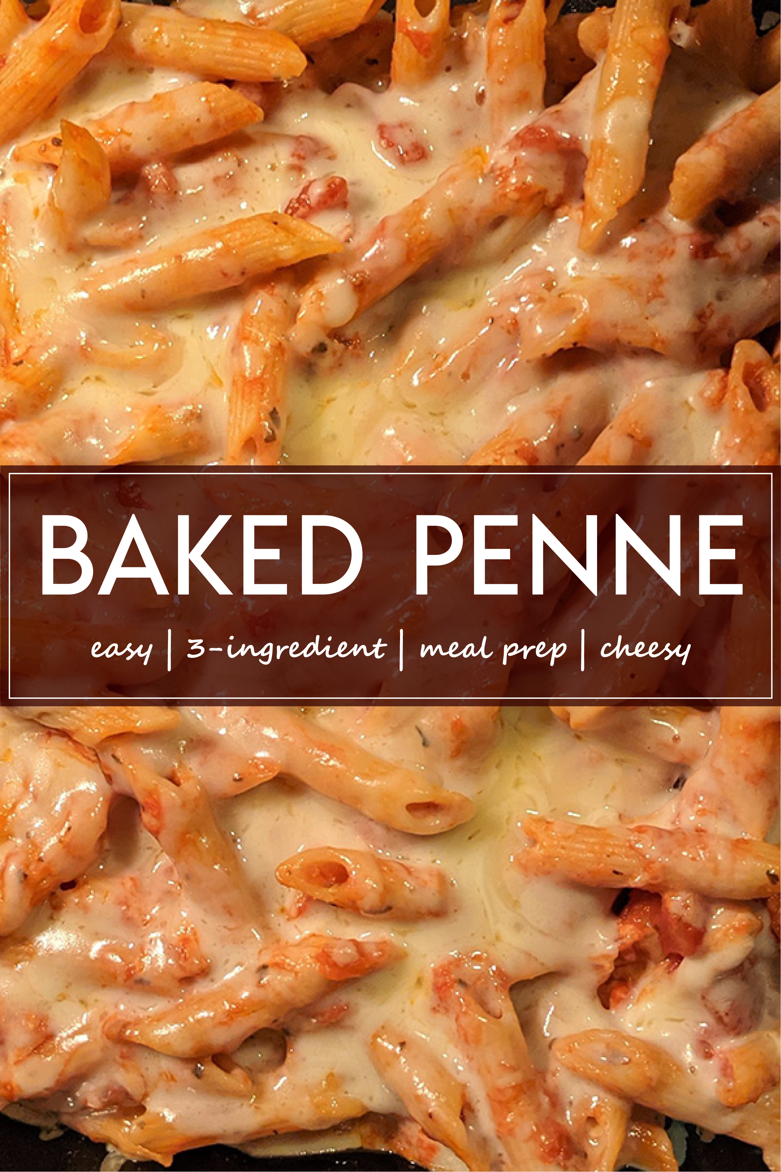 Easy Three-Ingredient Baked Penne