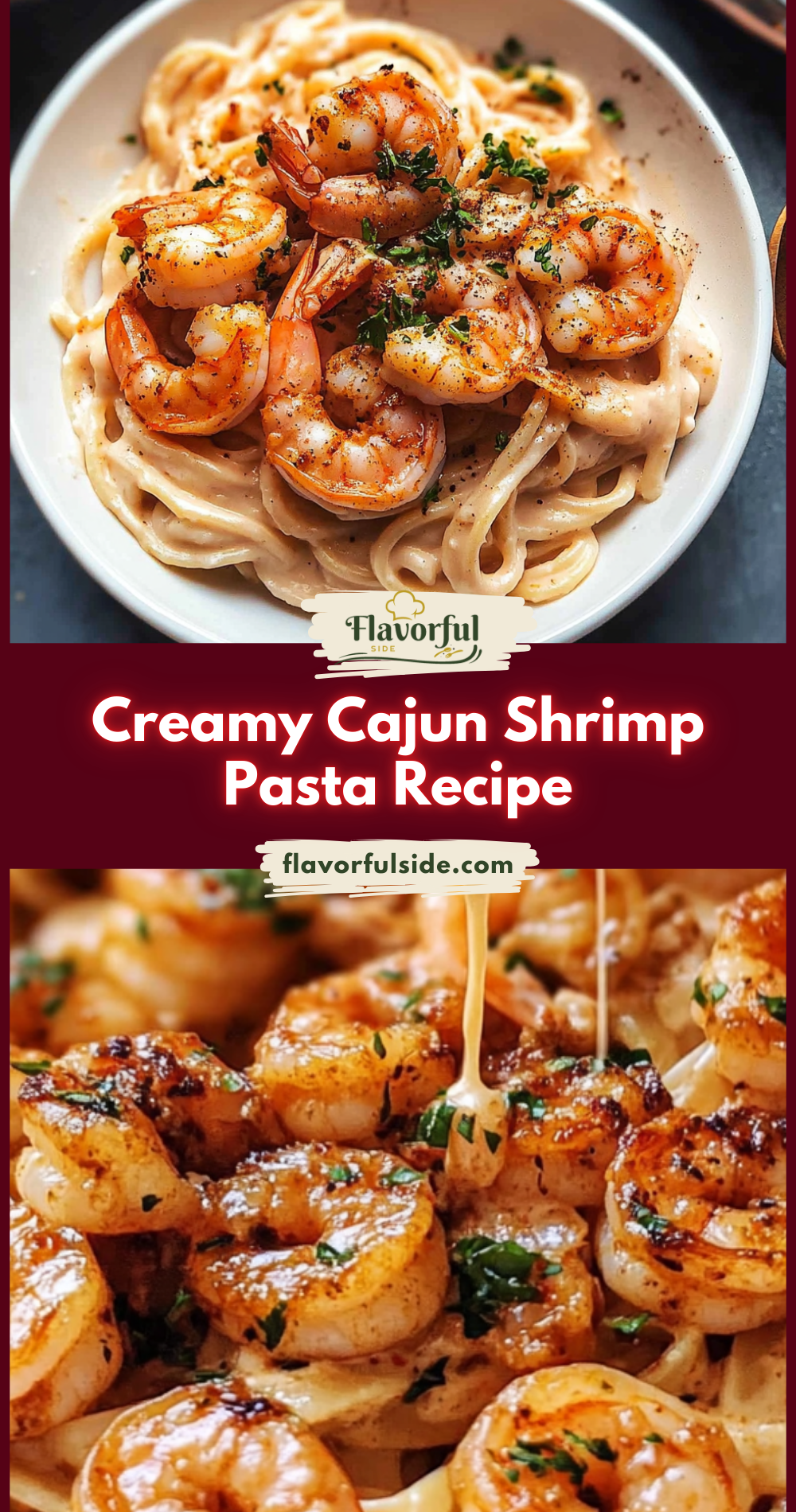 Creamy Cajun Shrimp Pasta Recipe