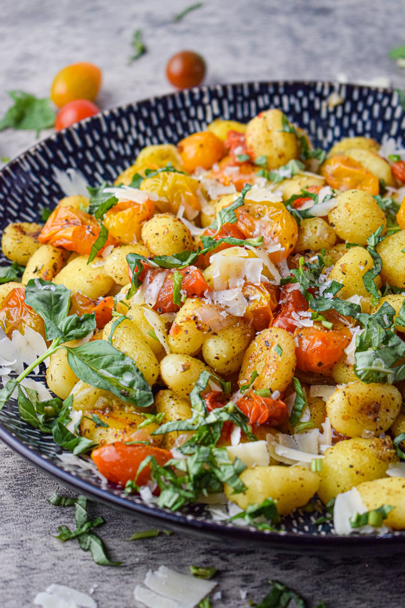 Sheet Pan Roasted Tomato Gnocchi - The Jam Jar Kitchen