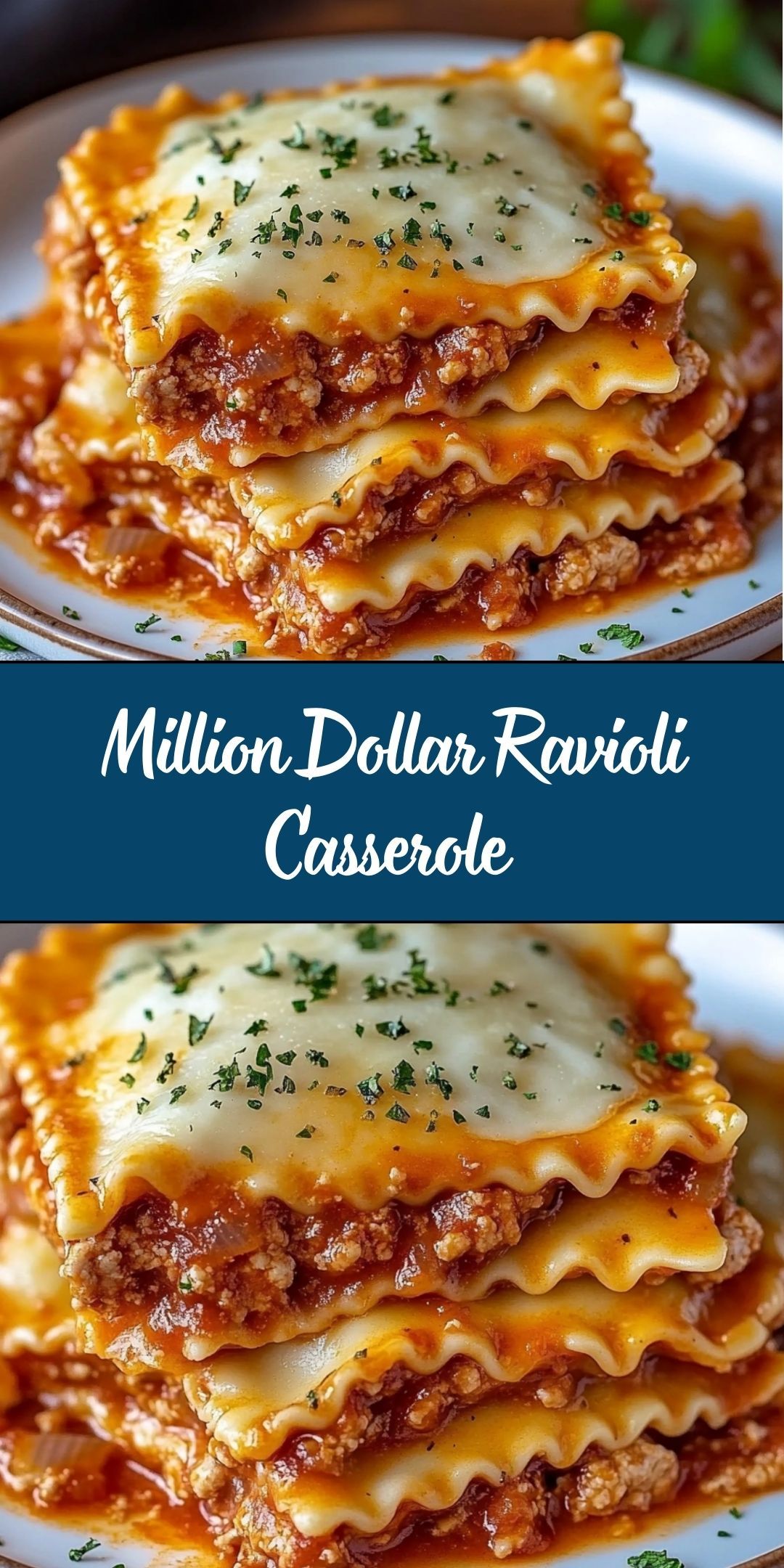 Million Dollar Ravioli Casserole