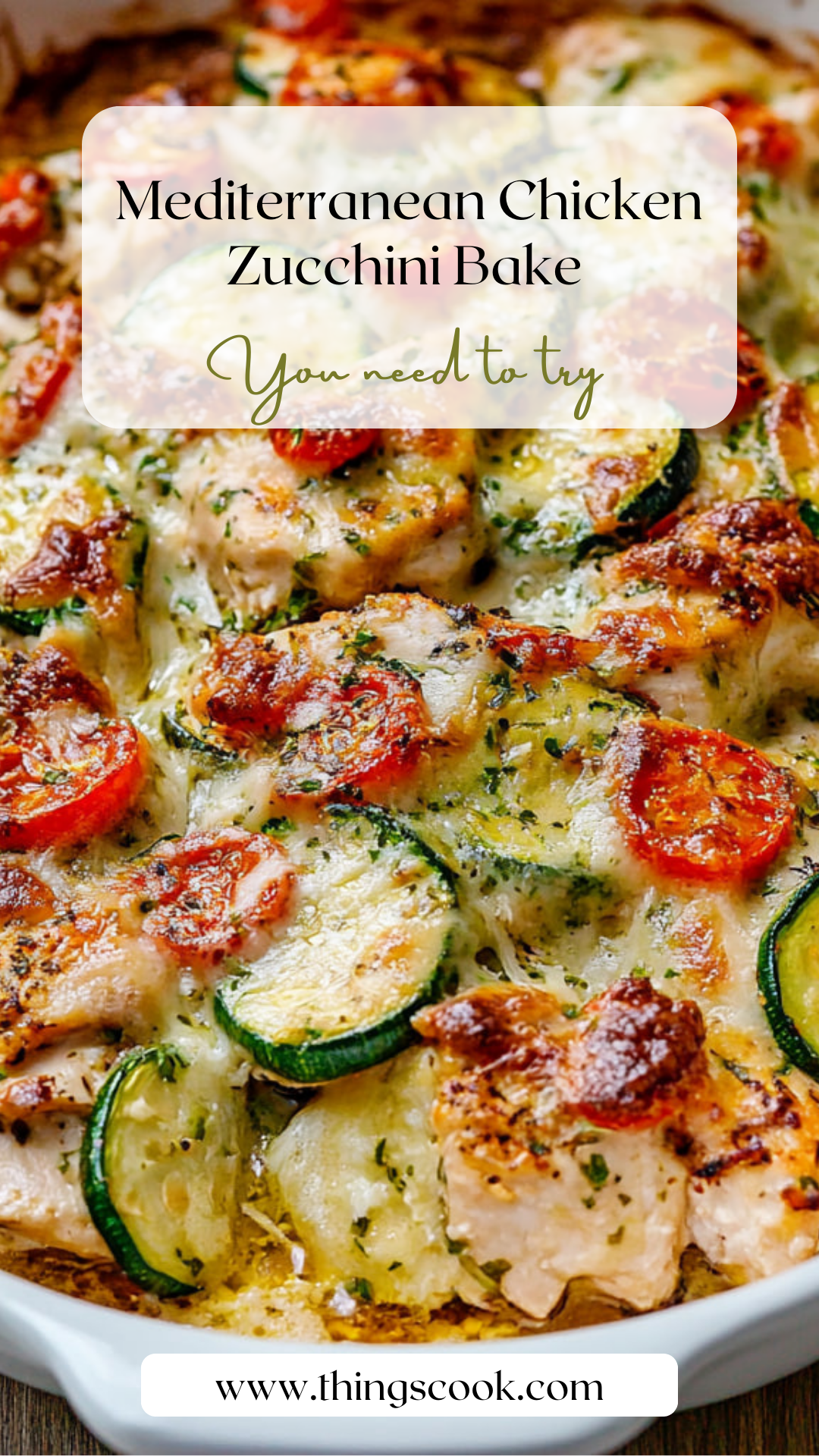 Sheet Pan Mediterranean Chicken & Zucchini – Easy & Healthy