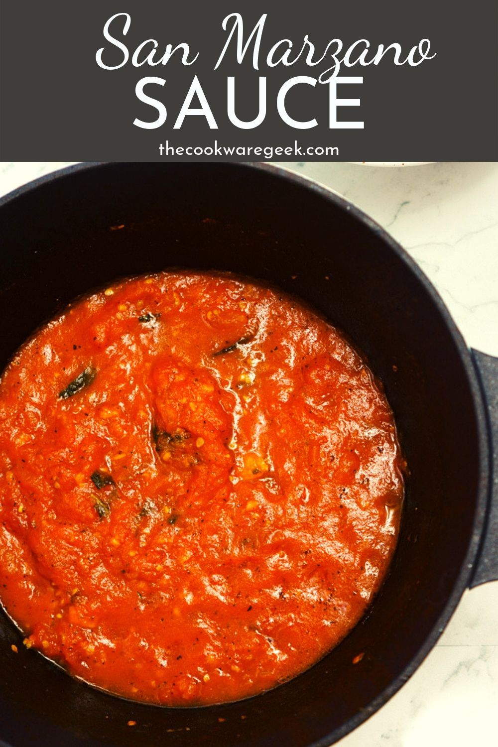 San Marzano Sauce (from Scratch)