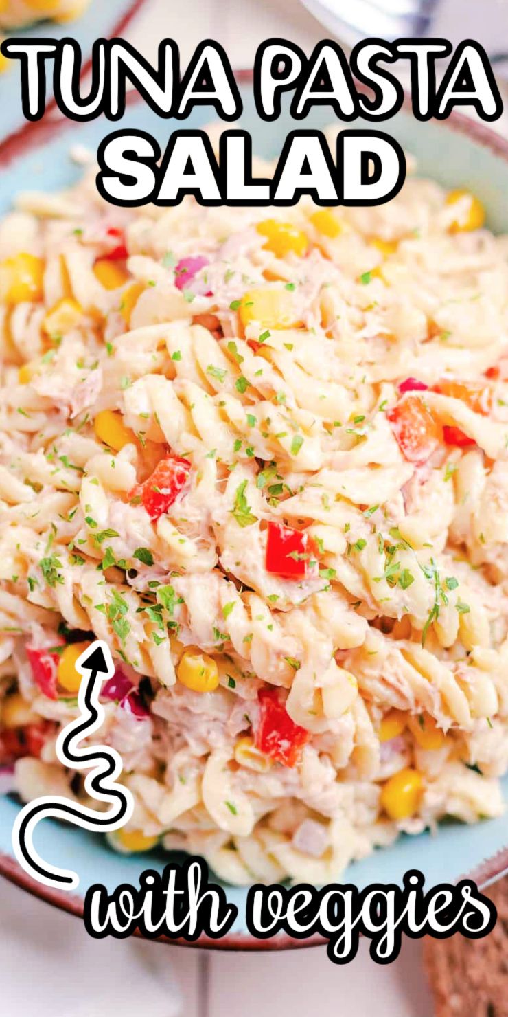 Creamy Tuna Pasta Salad