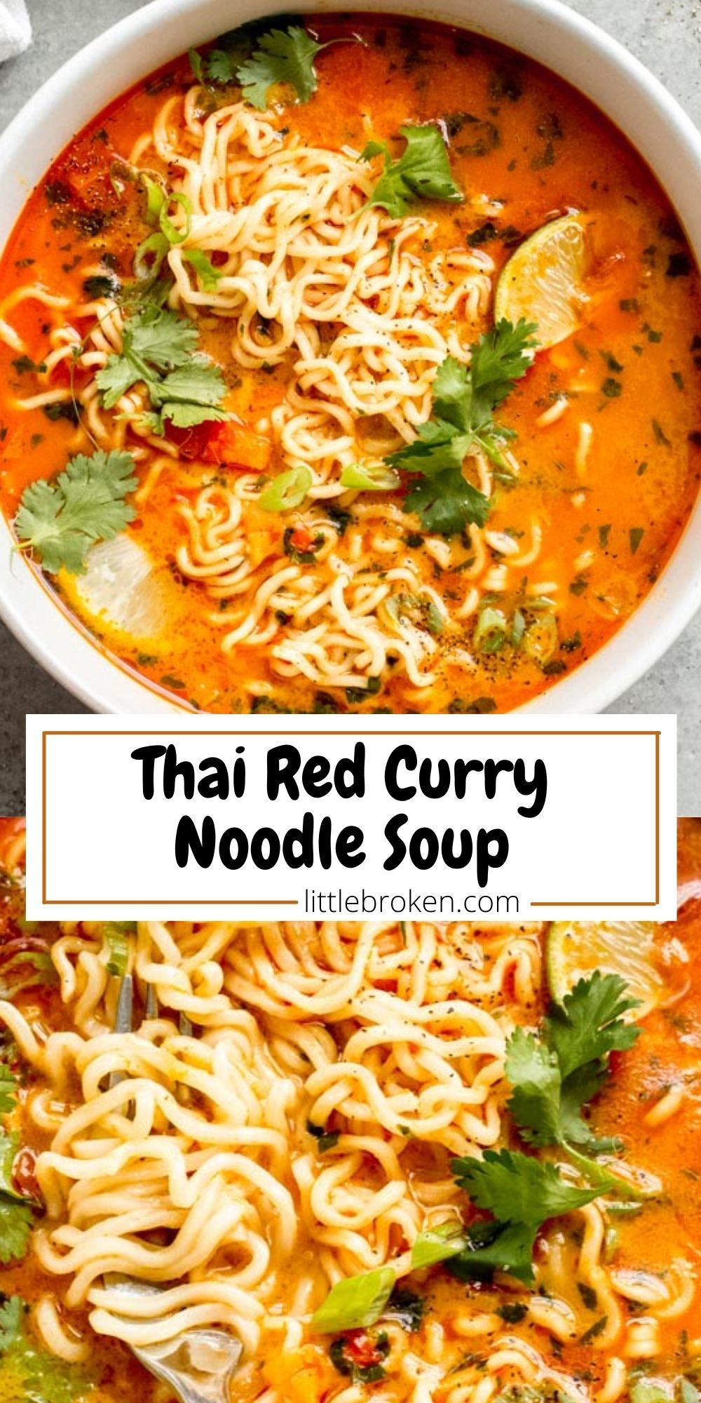 Thai Red Curry Noodle Soup