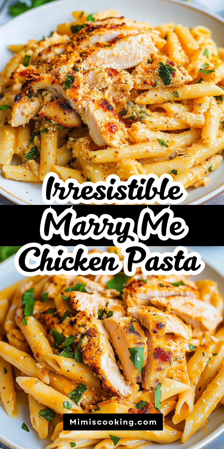Irresistible Marry Me Chicken Pasta Recipe