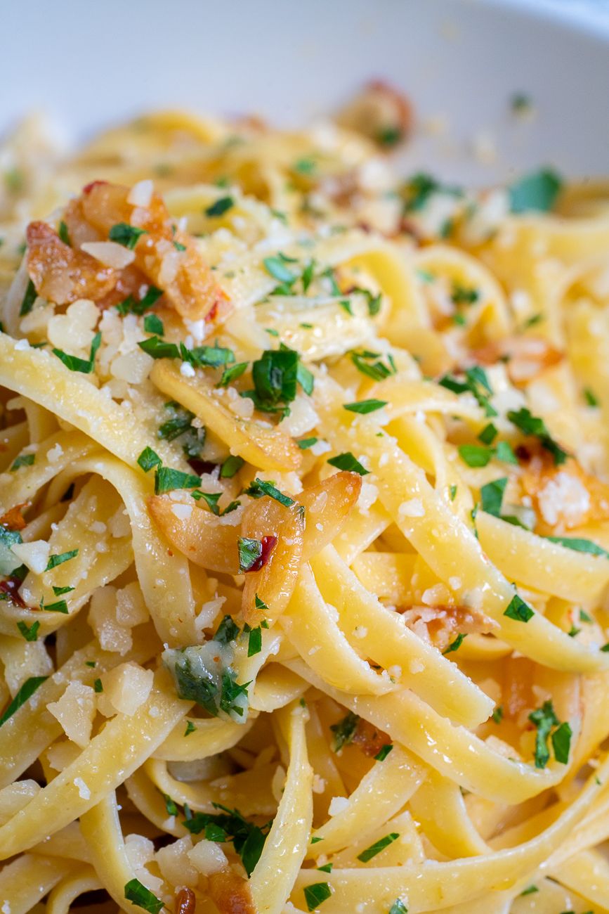 Fettucine Aglio e Olio (I Oy)