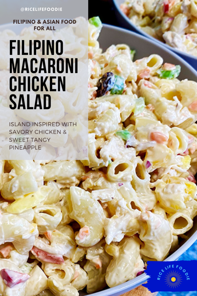 FILIPINO Macaroni Salad with Chicken