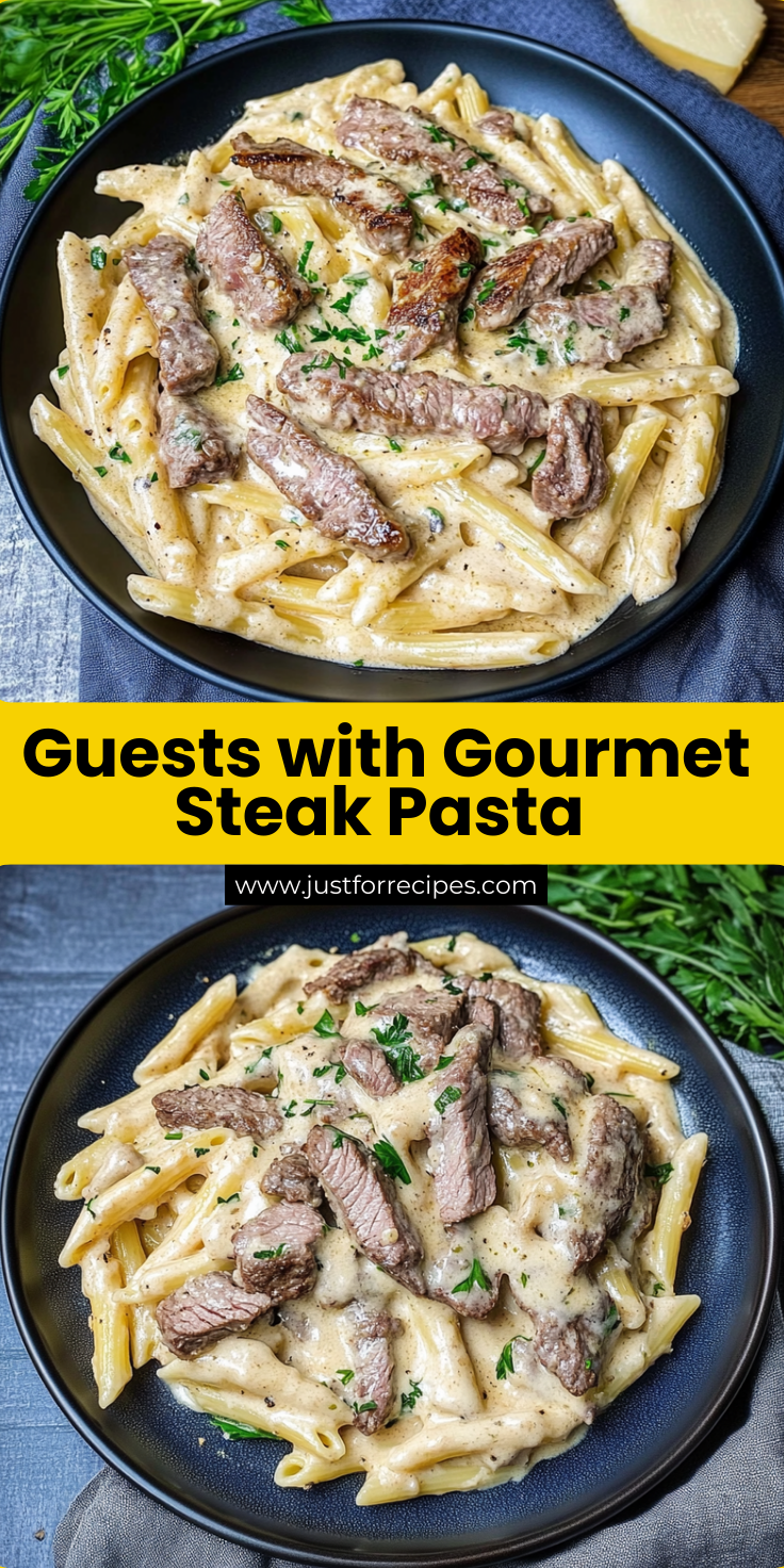 Impress Guests with Gourmet Steak Pasta Recipe