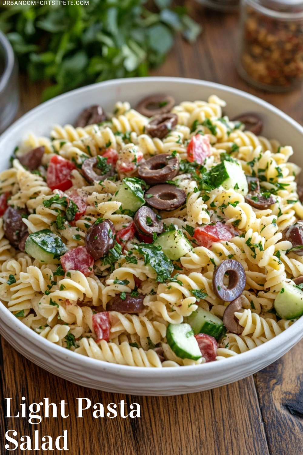 Cucumber and Olive Pasta Salad Recipe Ideas