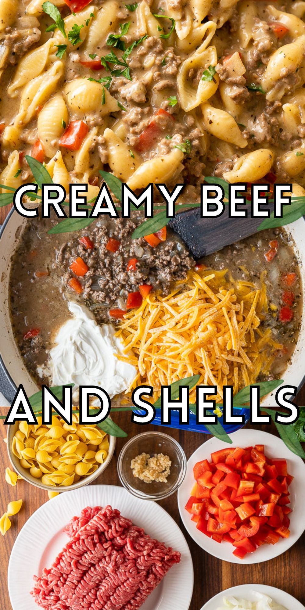 20 Minute Beef and Shells Dinner