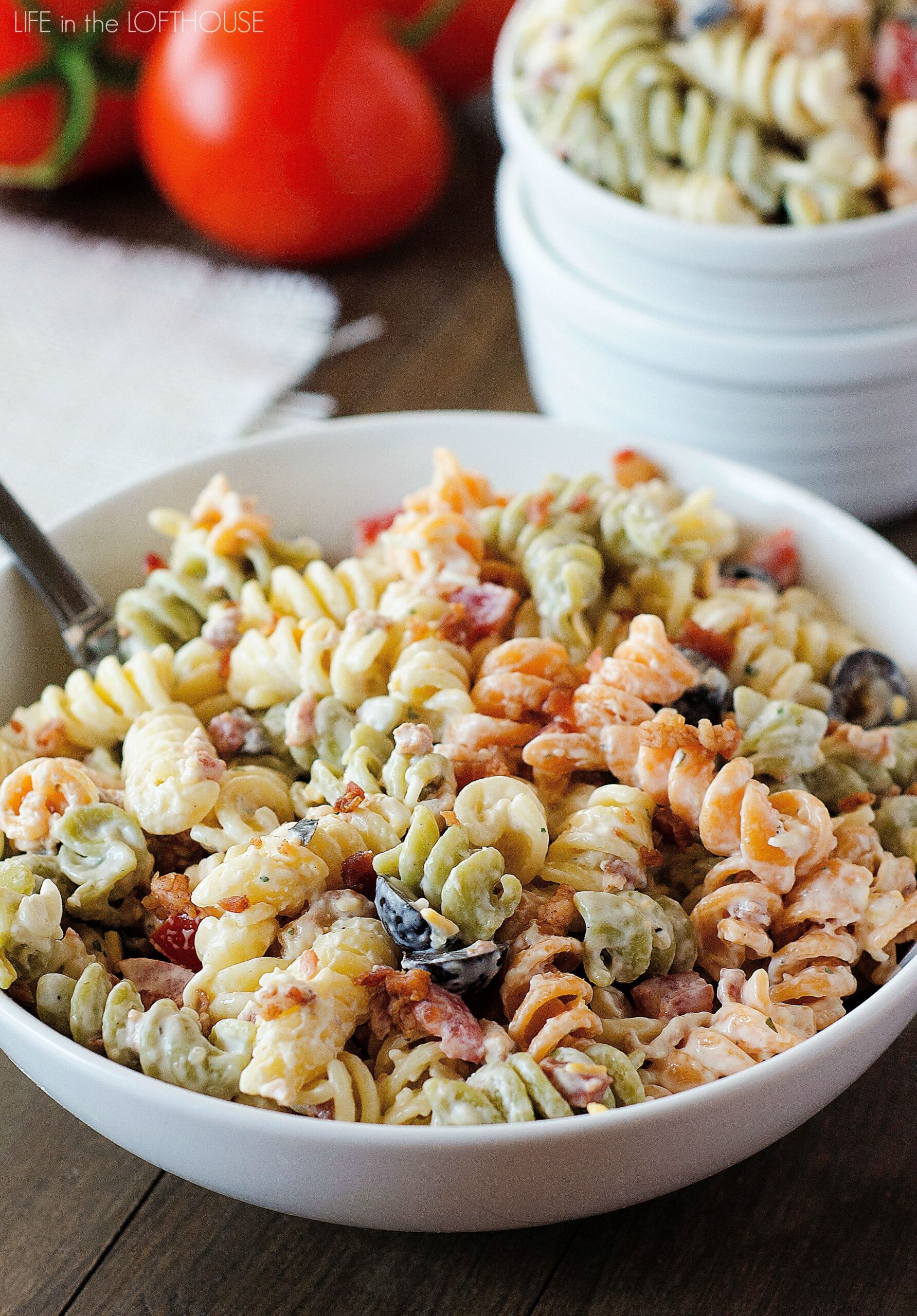 Bacon Ranch Pasta Salad