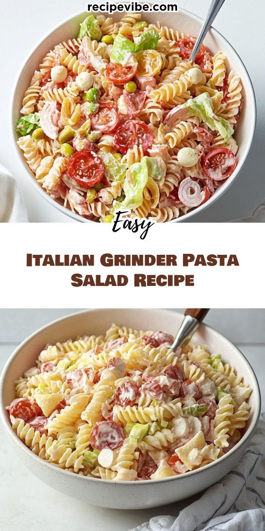 Italian Grinder Pasta Salad Recipe