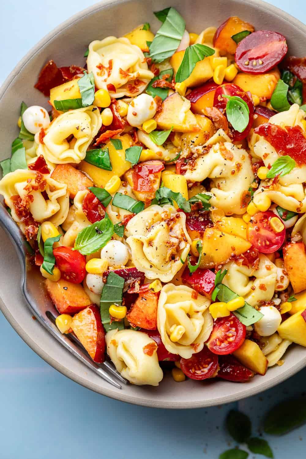 Hot Honey Tortellini Pasta Salad