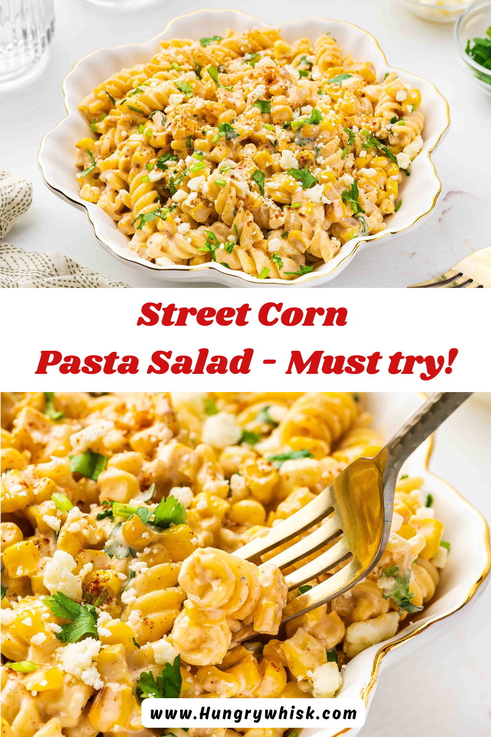 Street Corn Pasta Salad – A Flavor-Packed Twist on a Classic!