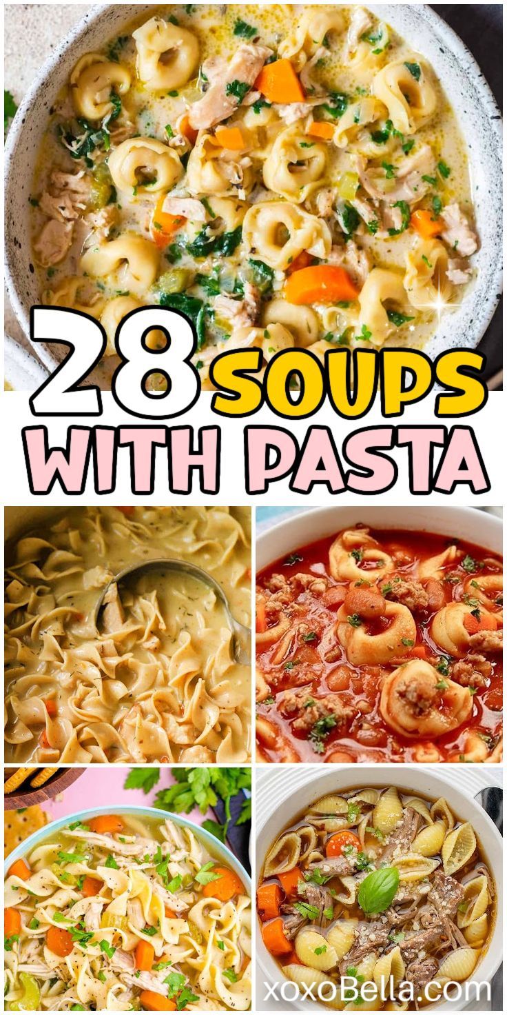 Soups with Pasta