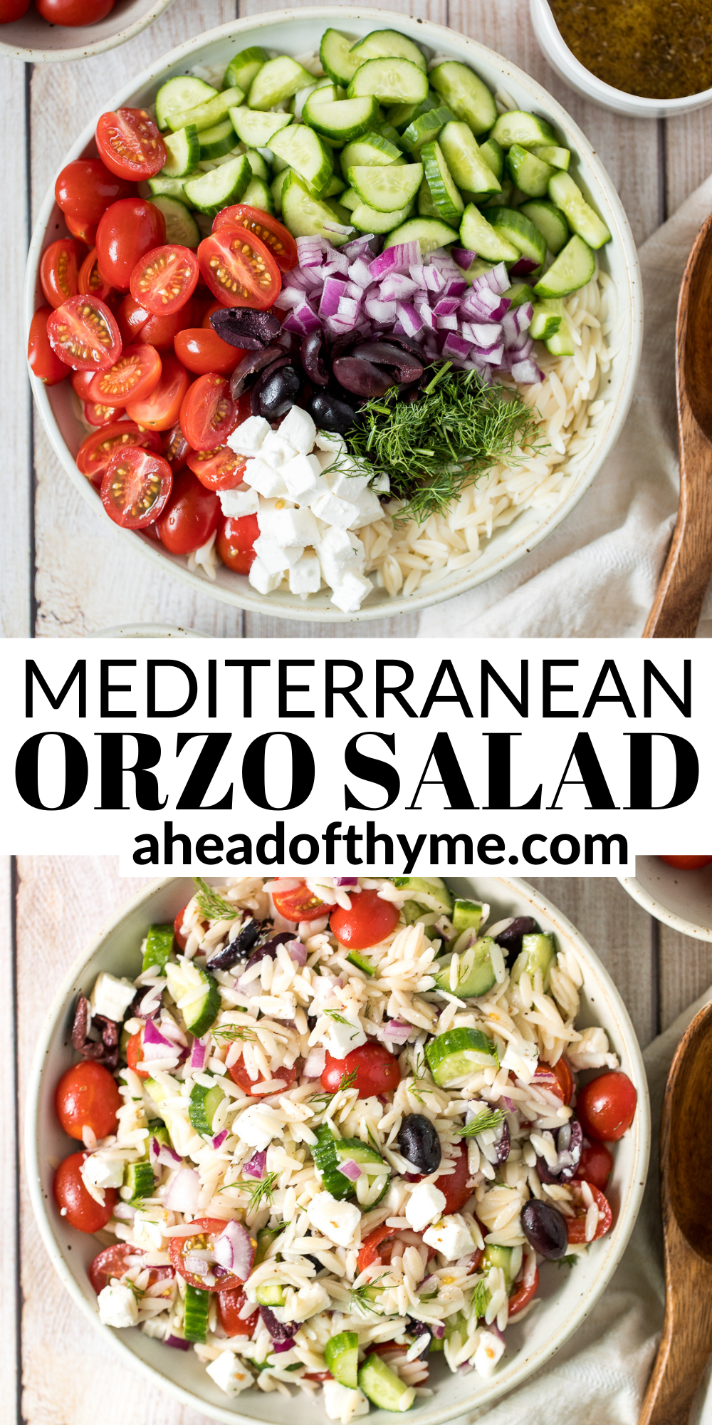 Mediterranean Orzo Pasta Salad