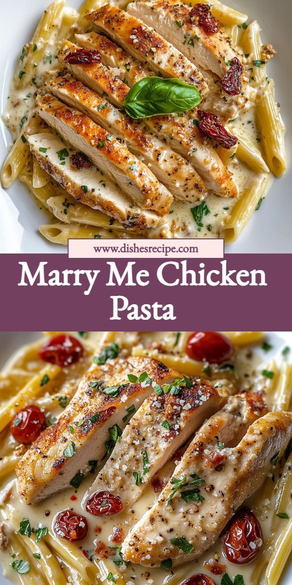 Marry Me Chicken Pasta