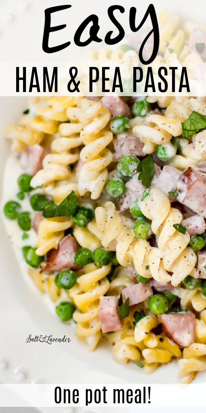 Ham and Pea Pasta