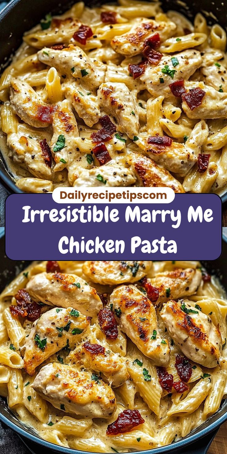 Fall in Love with Marry Me Chicken Pasta