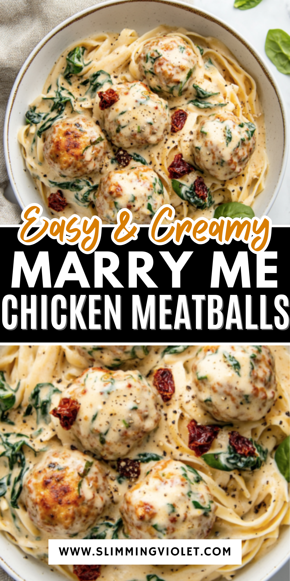Marry Me Chicken Meatballs