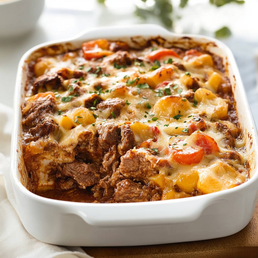 Hearty Beef Lombardi Casserole Recipe