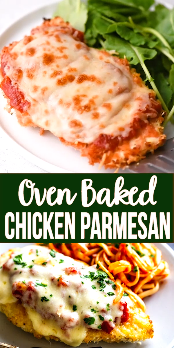 OVEN BAKED CHICKEN PARMESAN