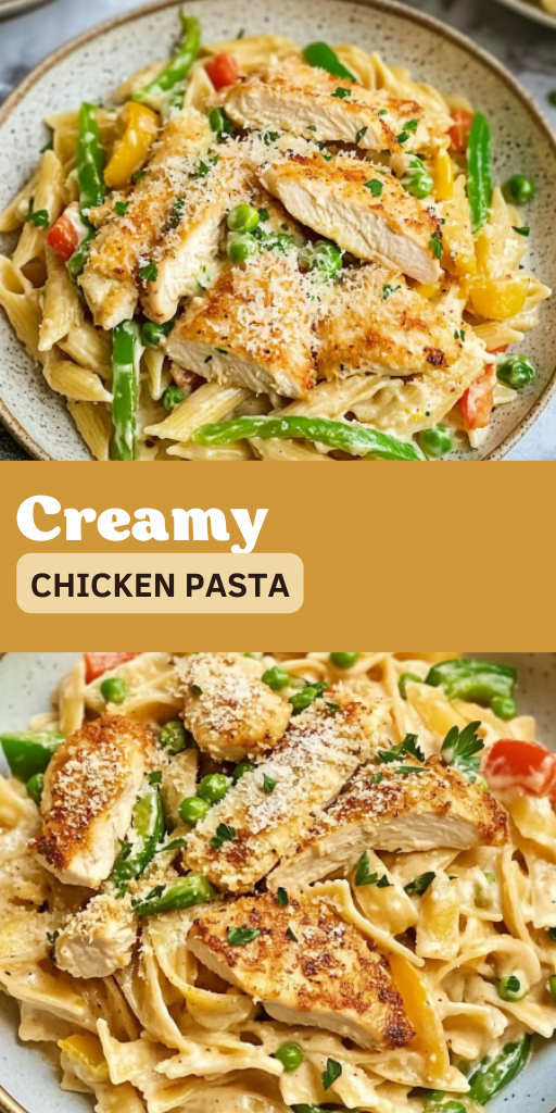 Creamy Garlic Chicken Pasta Recipe Everyone Loves