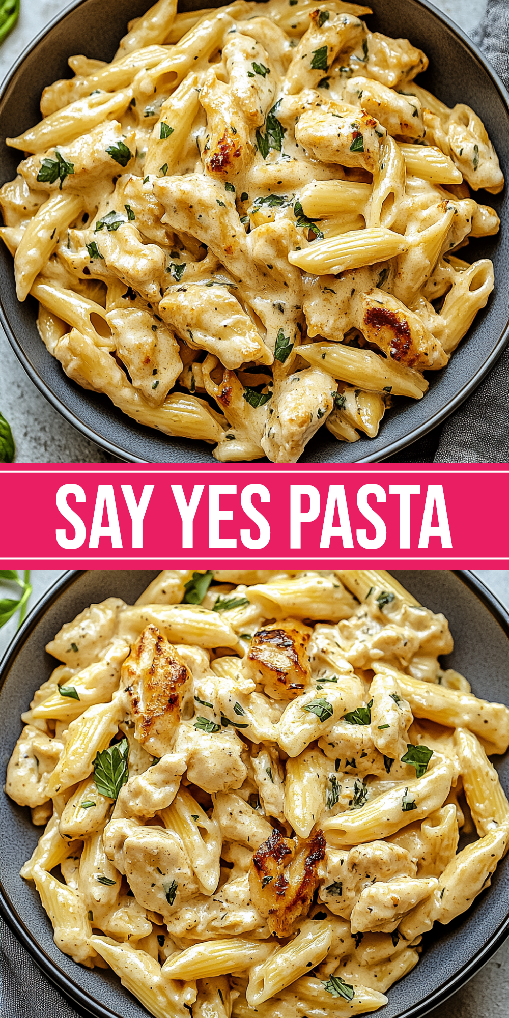 Get Ready to Say Yes Pasta Recipe