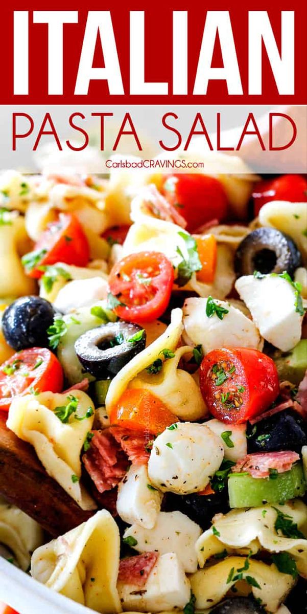 Italian Tortellini Salad Recipe