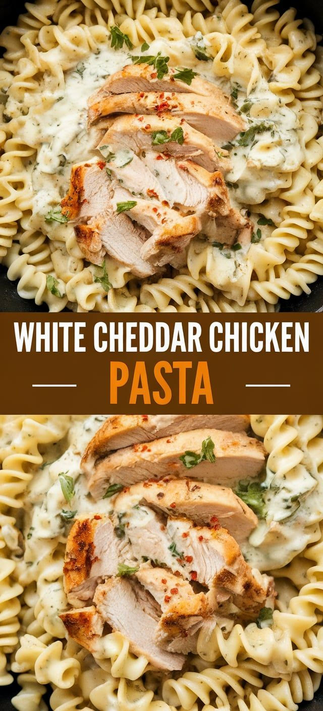 White Cheddar Chicken Pasta